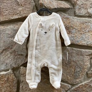 absorbs velour onsie